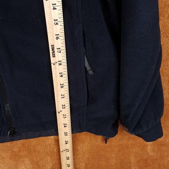 COLUMBIA Womens Jacket Small Black Zip Up Omni Therm Stretch Outdoor Logo - Picture 4 of 8